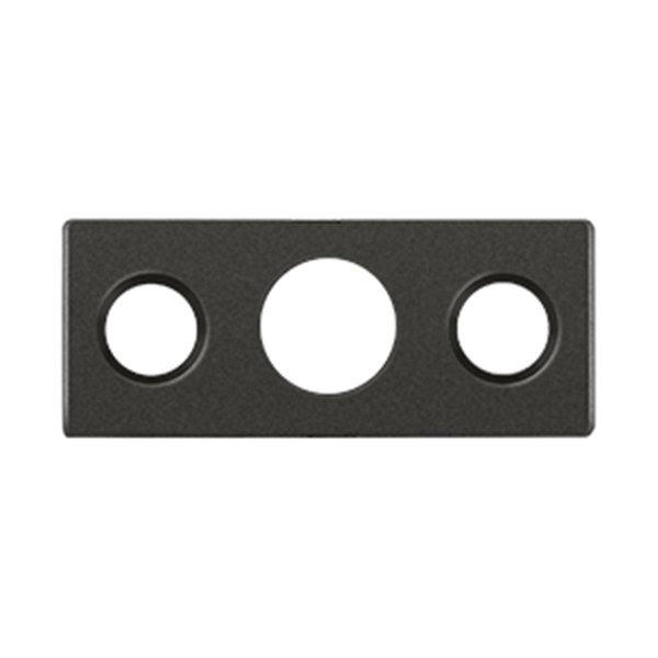 Dendesigns Brass Strike Plate for 7 in. Flush BoltOil-Rubbed Bronze DE831578